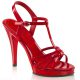 Rode Mary Jane sandaaltjes | Rode naaldhakken met bandjes grote maten