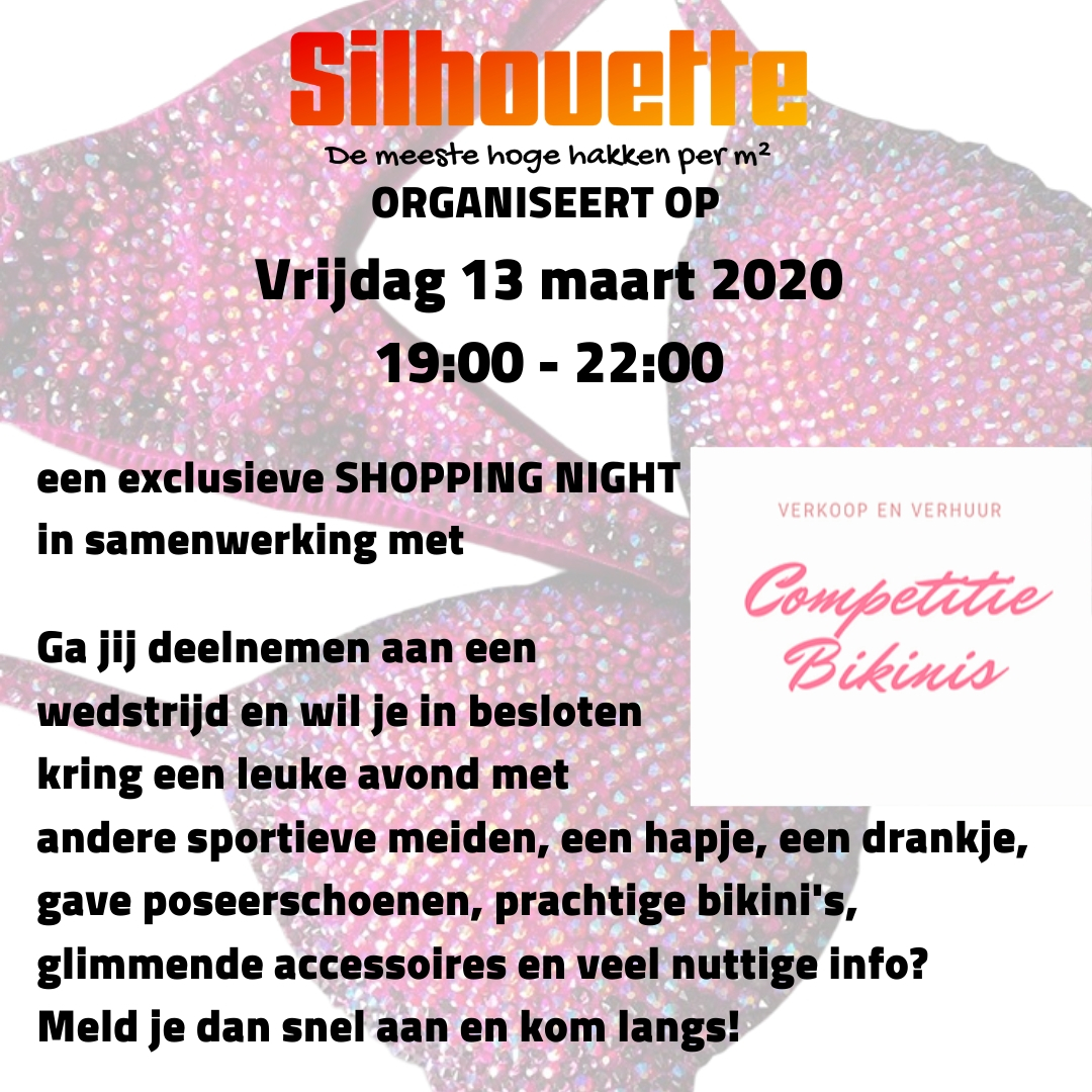 Silhouette Shopping Night Competitie Bikini - 13 maart 2020