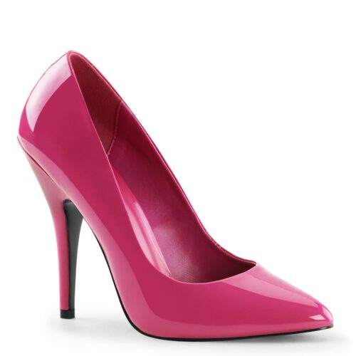 2218.64.021 - Klassieke roze lak pumps in grote maten