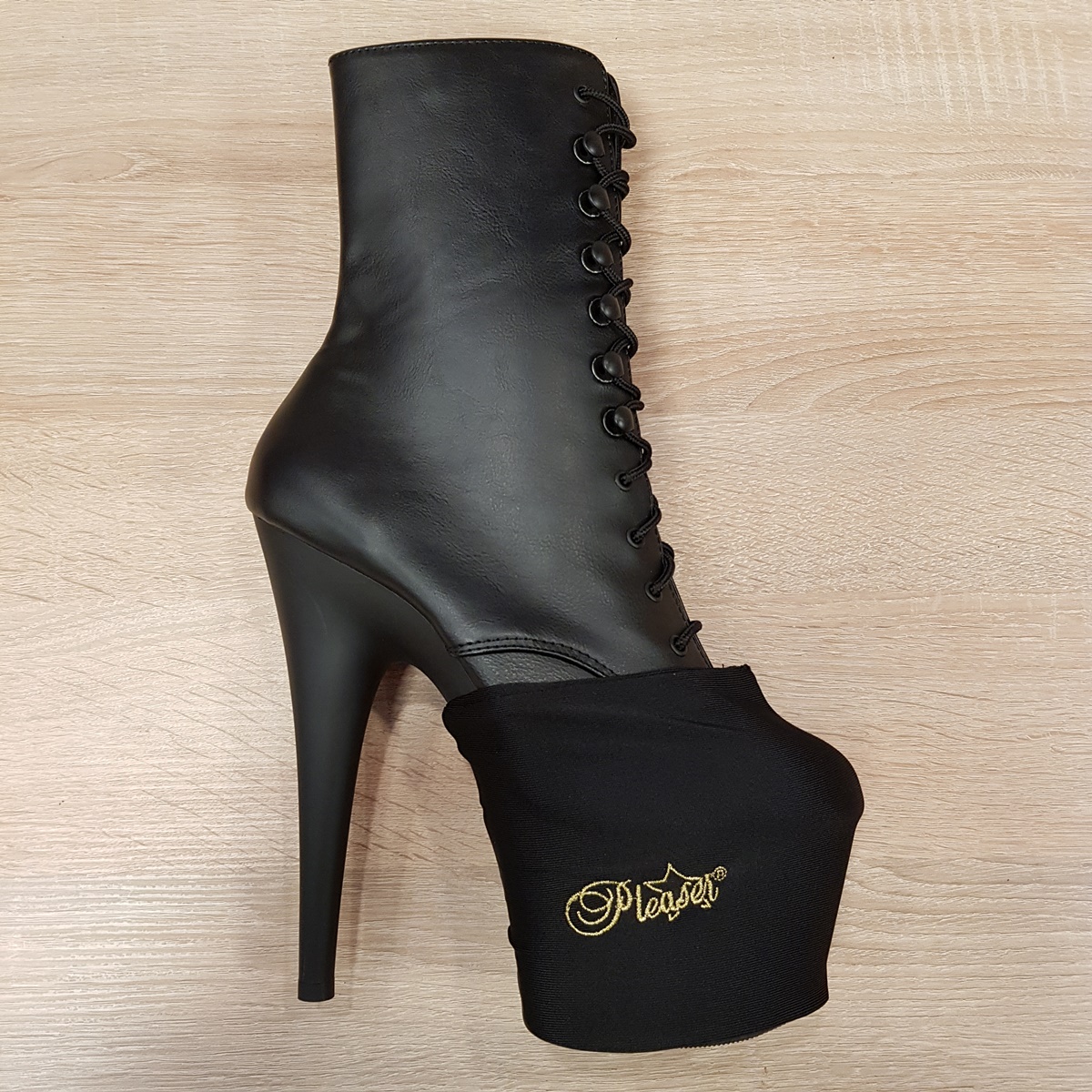 Pleaser Pole Shoe Protectors | Zwarte Paaldanssokken