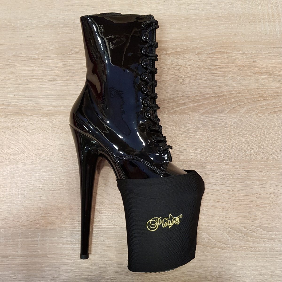 Pleaser Pole Shoe Protectors | Zwarte Paaldanssokken