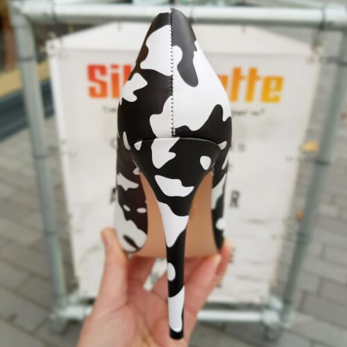 Koeienprint pumps met hak | Pumps met hak en koeienprint