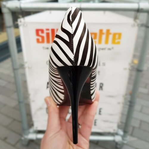 Pumps met hoge hak en zebraprint | Zebra pumps met hak