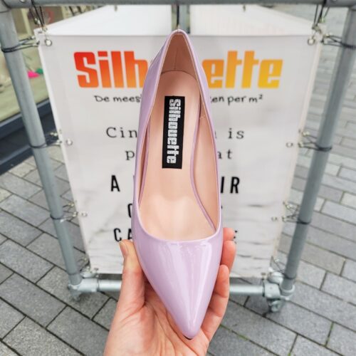 Lila paarse  pumps met hoge naaldhak | Klassieke pump met stiletto hak in lila