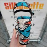 Veelkleurige sandaaltjes met blokhak | Gekleurde sandaaltjes met brede hak