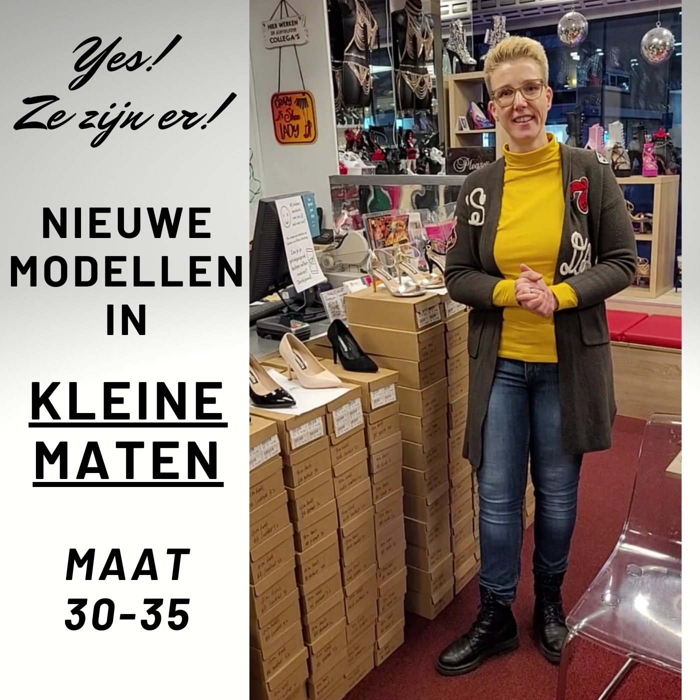 Kleine maatjes nieuwe modellen | Hoge hakken maat 30 31 32 33 34 35