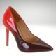 Rode Vizzano ombre pumps met 10 cm hak | Vizzano two tone hakken in rood